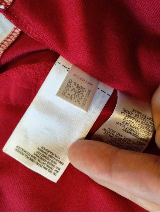 Спортивная кофта Adidas красная Олимпийка Original