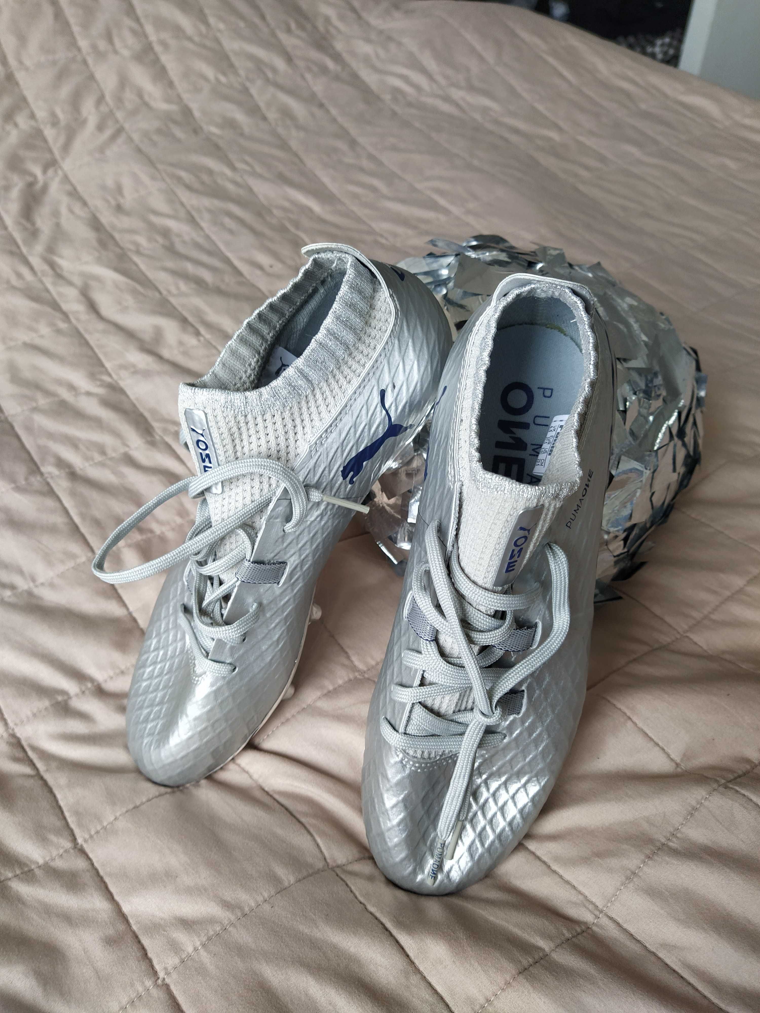 буцы 23.5см размер 37.5 Puma Kids One Chrome 17.1Fg 10422801