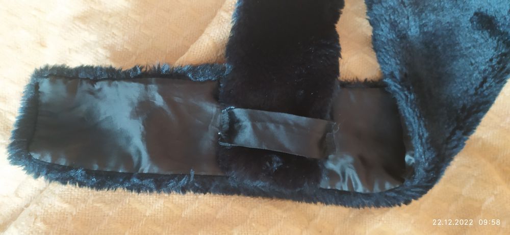 Szal,etola,kołnierz futrzany