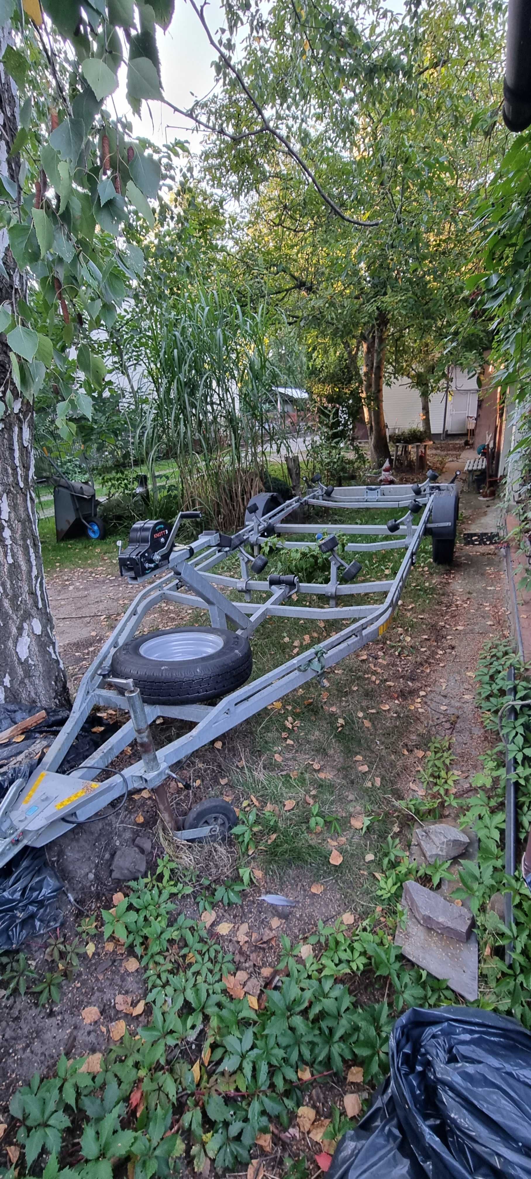 Przyczepa podłodziowa pod łódkę 6m,brenderup 1 oś,wypożyczę