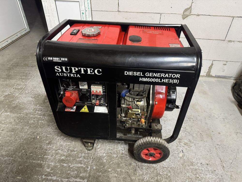 Генератор дизель 3 фази Suptec 6kva
