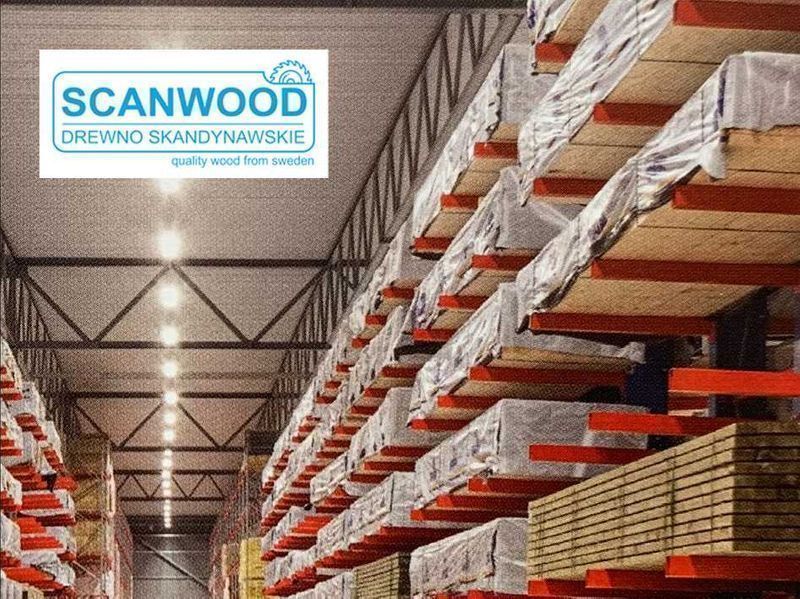 Drewno C24 konstrukcyjne 45x145 Skandynawskie, suszone i strugane