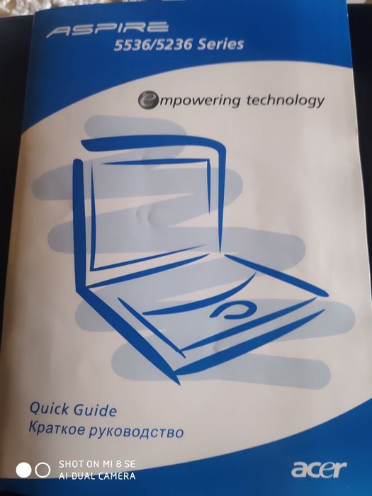 Продам ноутбук Acer 1550