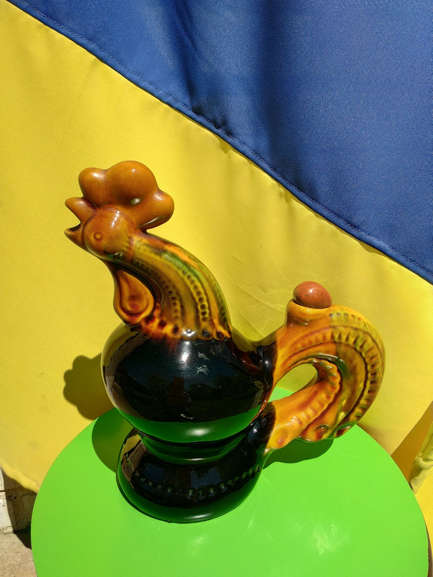 Васильківська Майоліка штоф півень