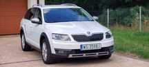 Skoda Octavia Scout, 2.0TDI 184km, Biała perła, Serwisowana