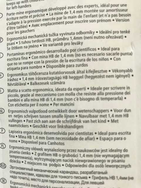 Ołówek automatyczny STABILO EASYergo Start HB 1,4mm dla leworęcznych
