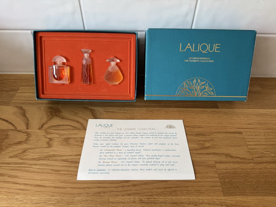 Lalique The Ultimate Collection - 3 Deluxe Parfum Miniatures