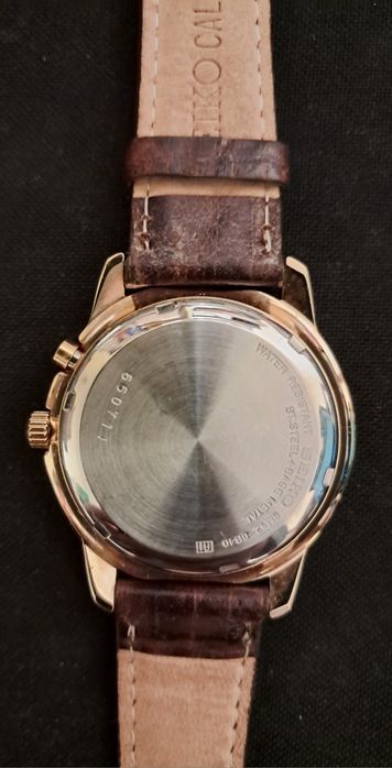 Relógio Seiko Conógrafo,  Calibre 7T92 e Seiko Kinetic.