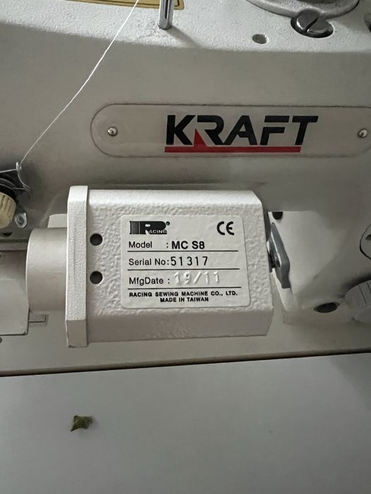 Zyg-zak Kraft KF-2284D z pullerem – profesjonalna maszyna przemysłowa