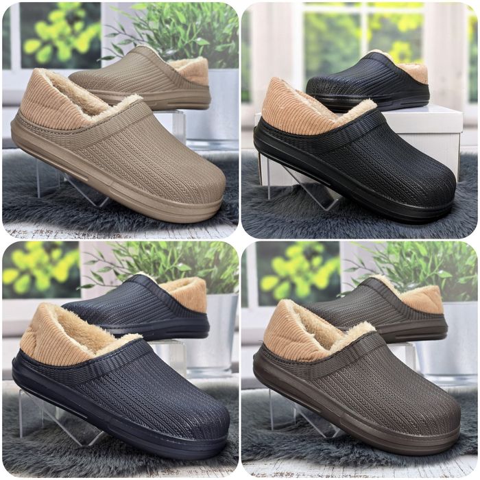 Хутряні сабо, тепле зимове взуття 37-41 р (к651)