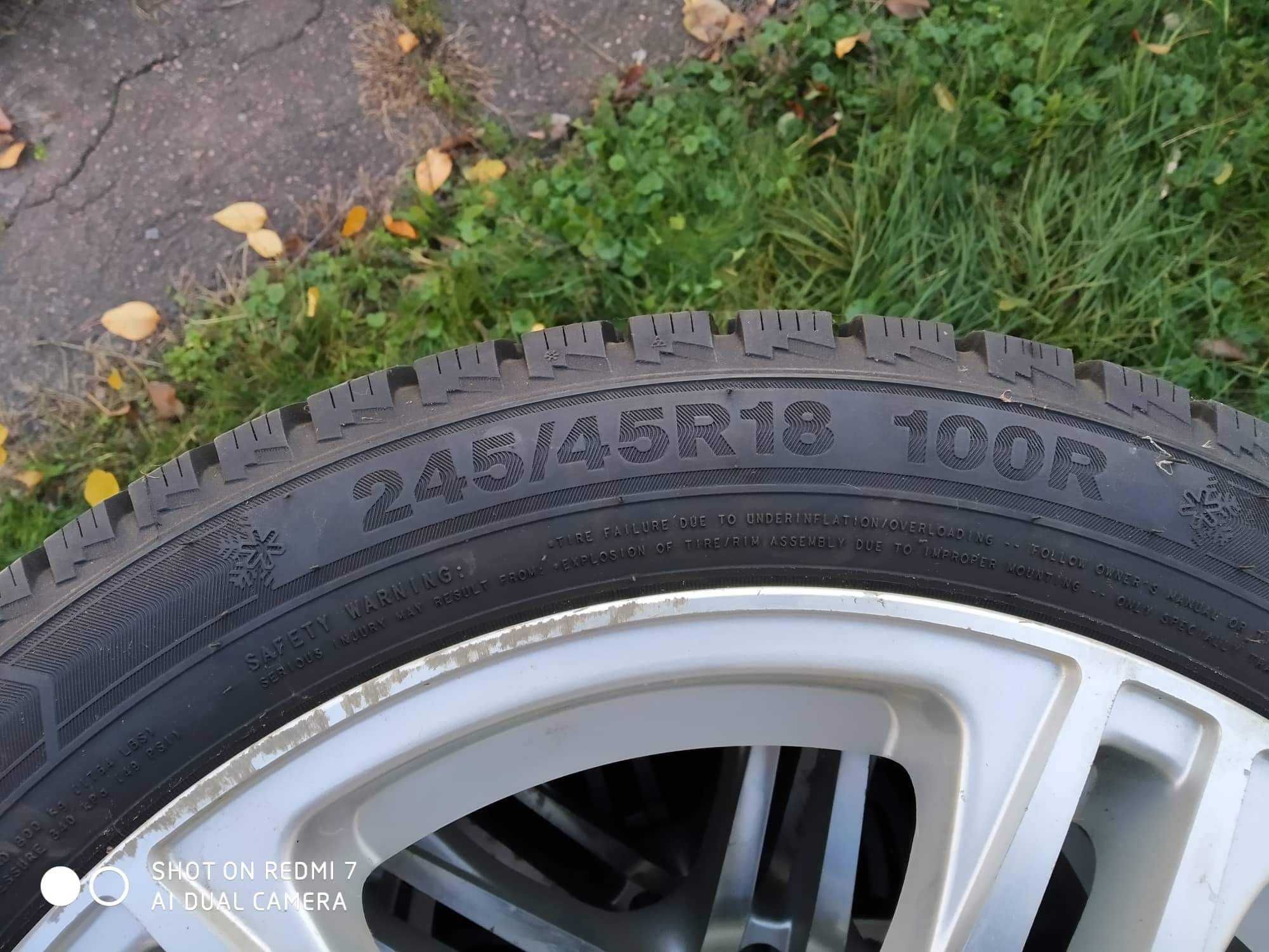 Комплект диски шины TRIANGLE snowlink 245/45 R18  100R XL зима