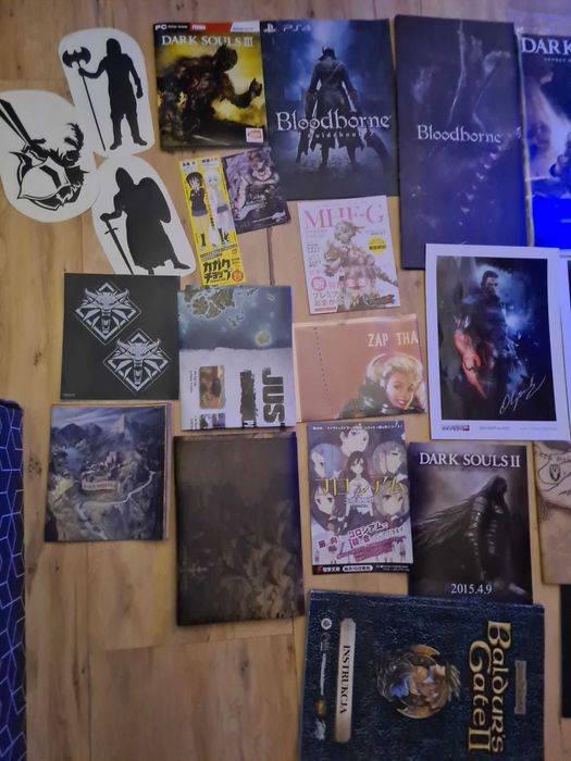 Kolekcja z gier - Dark Souls, Mass Effect, Fallout, Bloodborne...