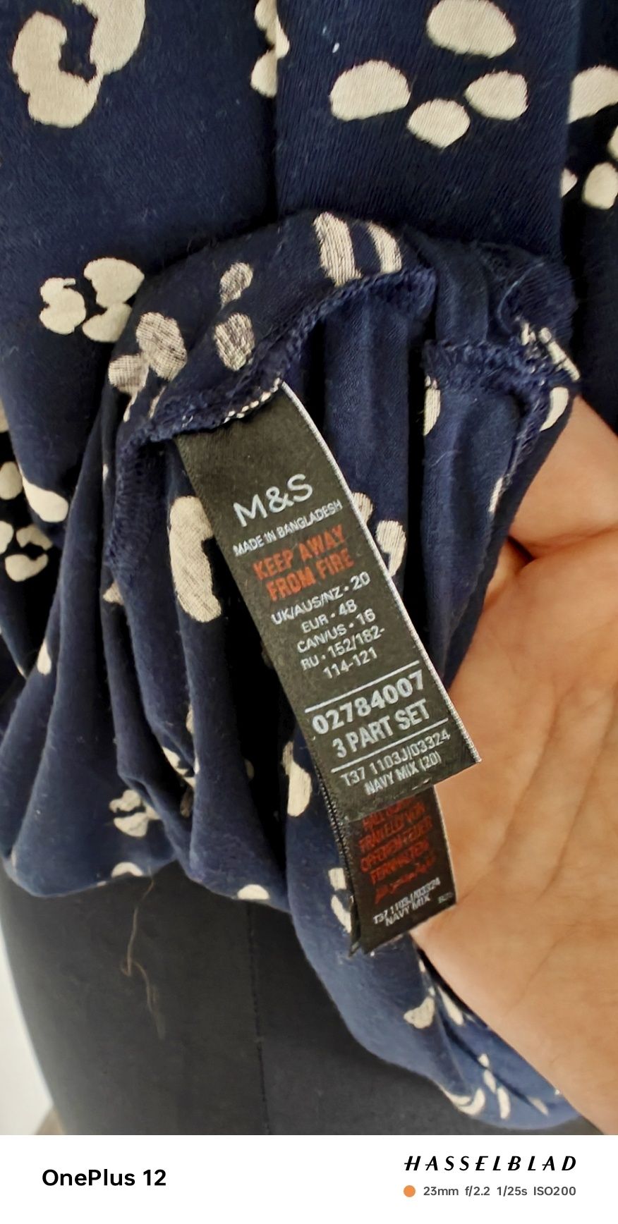 Piżama góra bluzka od piżamy plus size 48 50