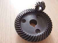 przekładnia zębata szlifierki kątowej 230mm 12z fi 10mm / 45z fi 15mm