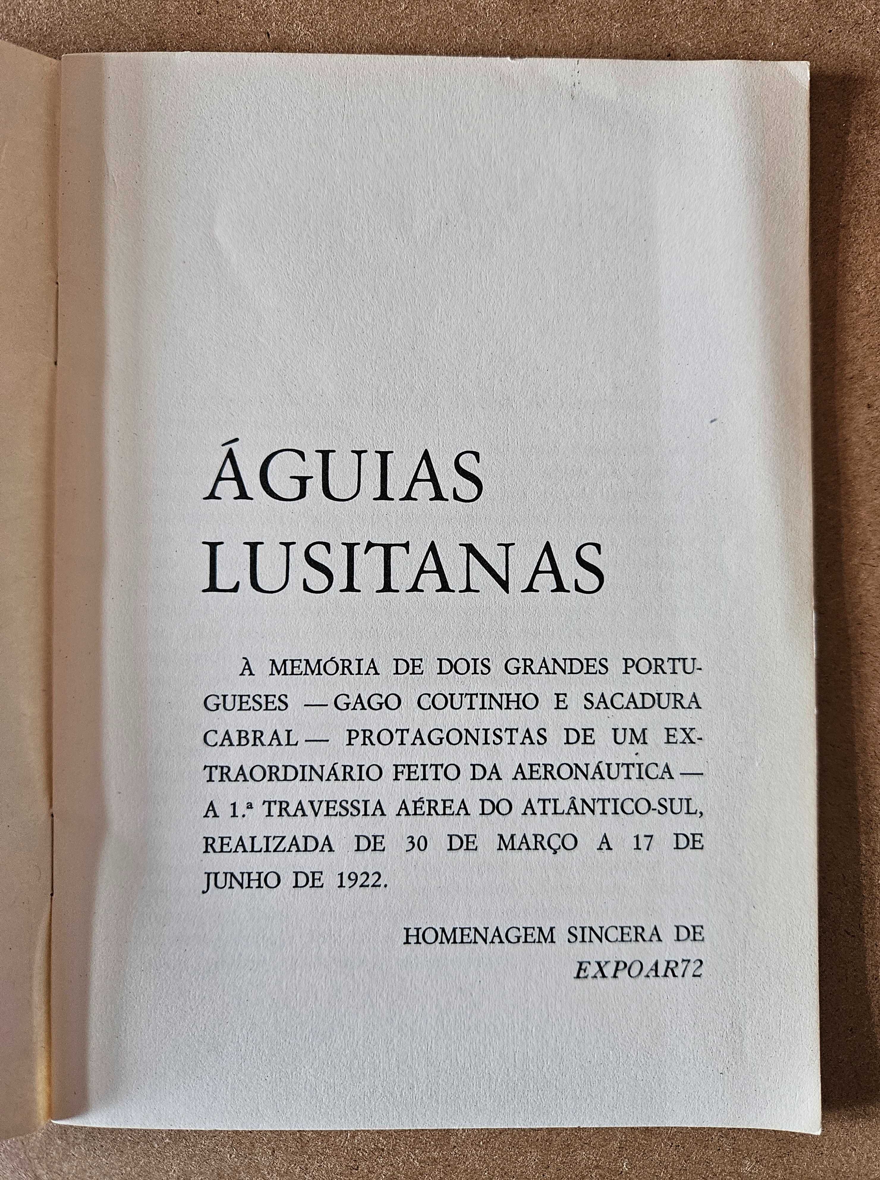 Livro - Águias Lusitanas de Parente de Figueiredo (Poema)