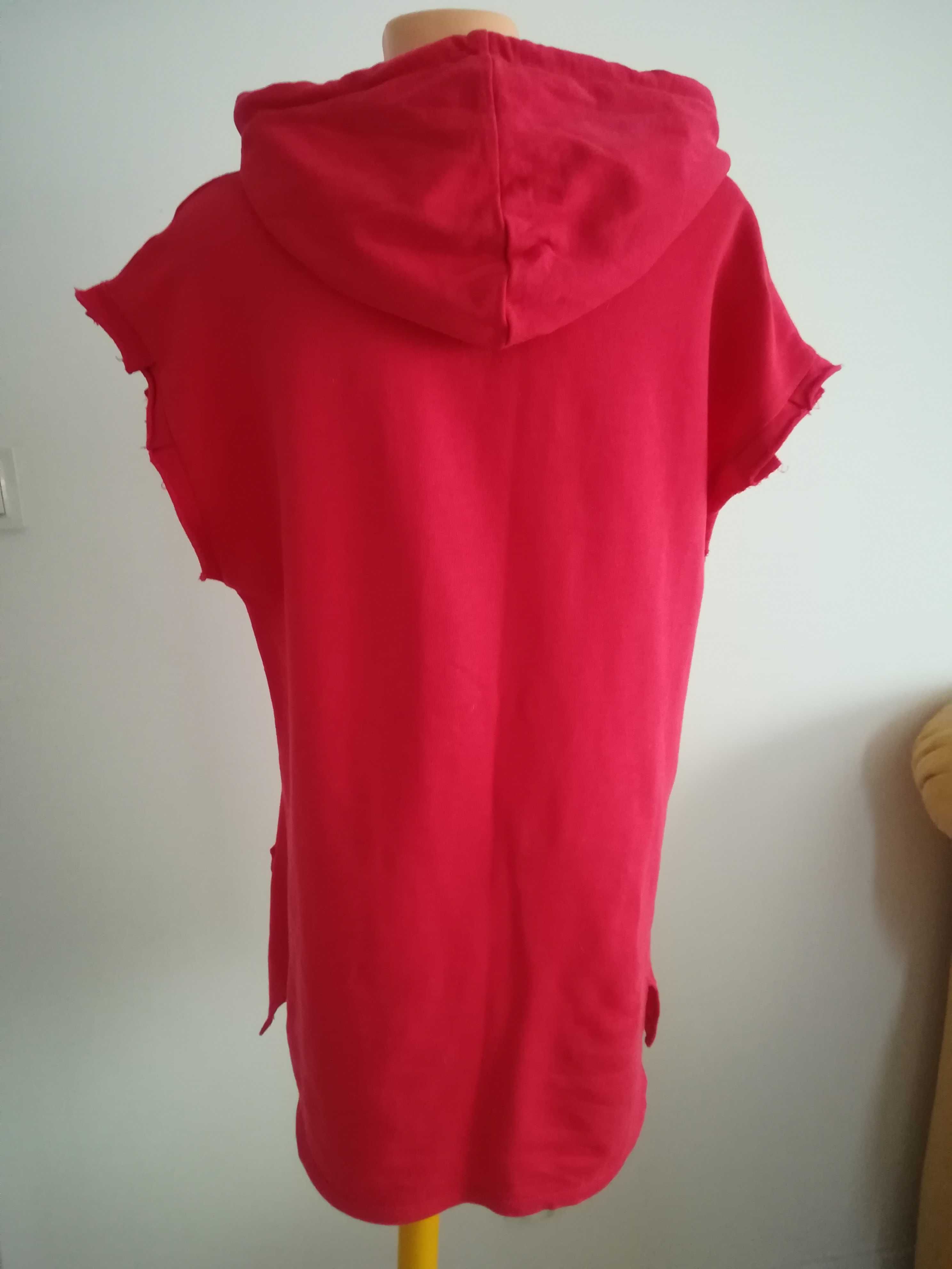 Sukienka bezrękawnik Tunika dresowa roz. L-XL