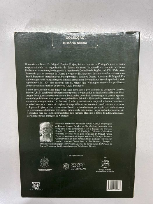 Livro - D. Miguel Pereira Forjaz: conde da feira (1769 a 1827)