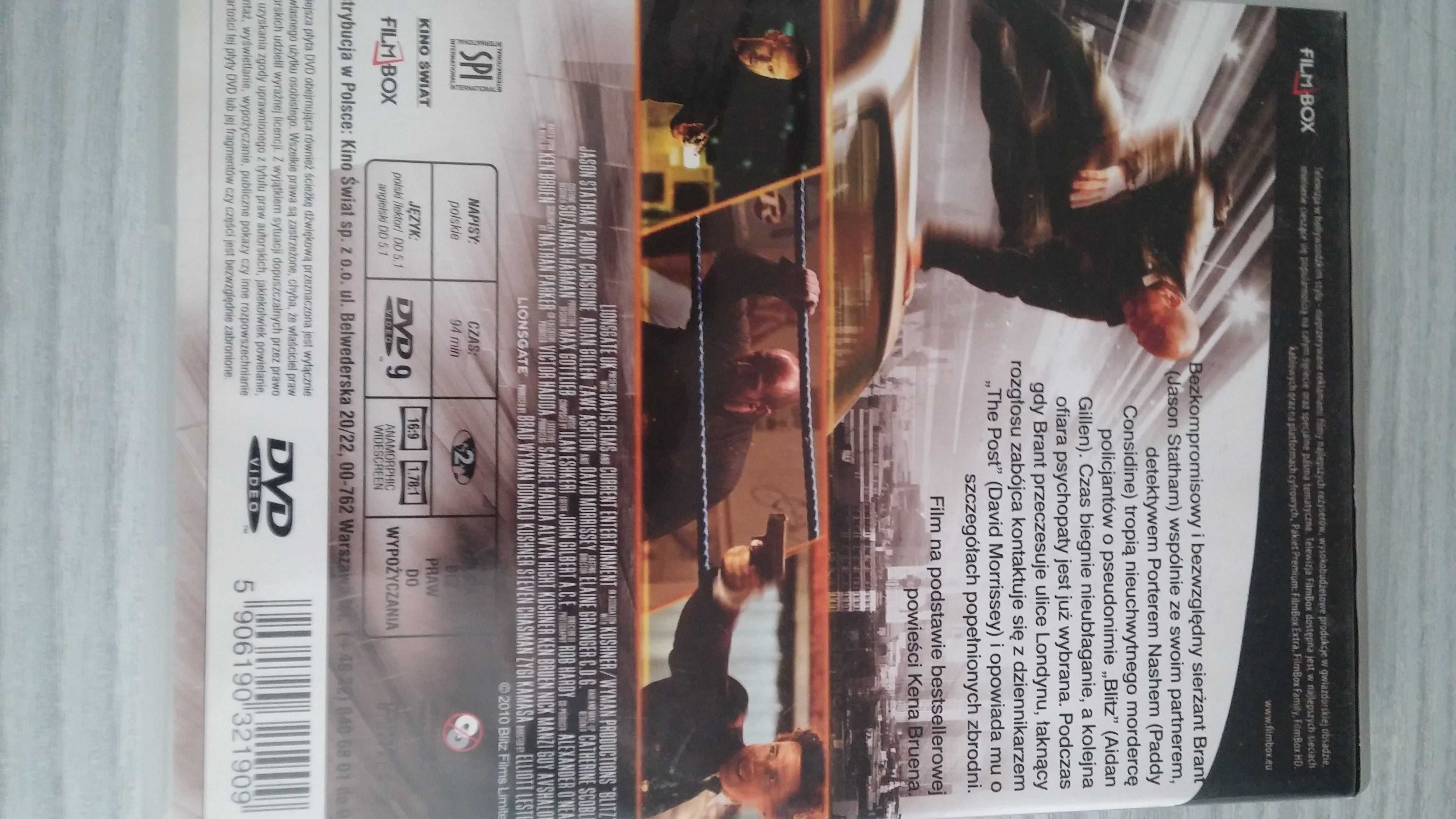 Film DVD BLITZ z J.Statham wysyłka