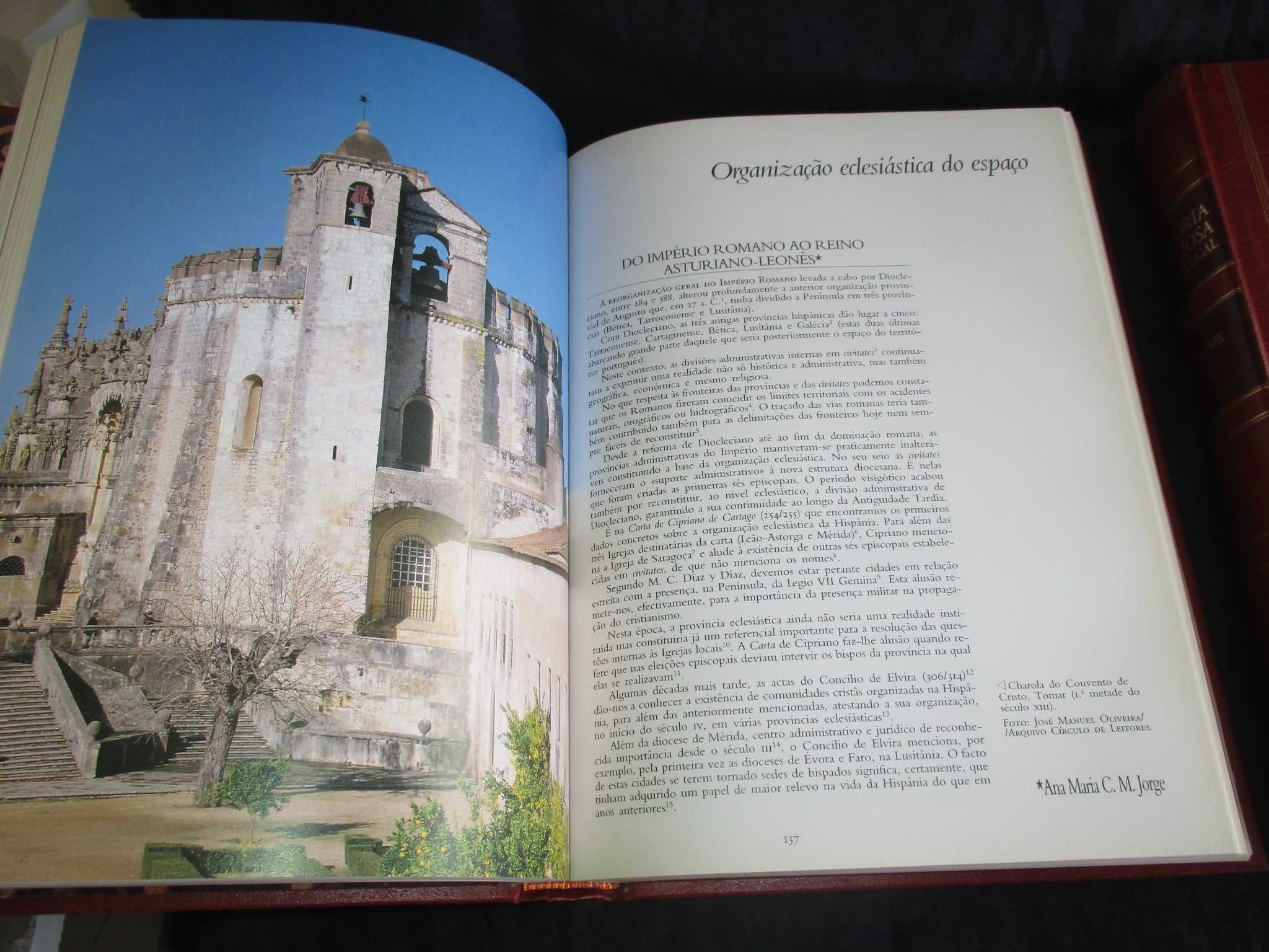 Livro História Religiosa de Portugal Volume 1 Círculo de Leitores