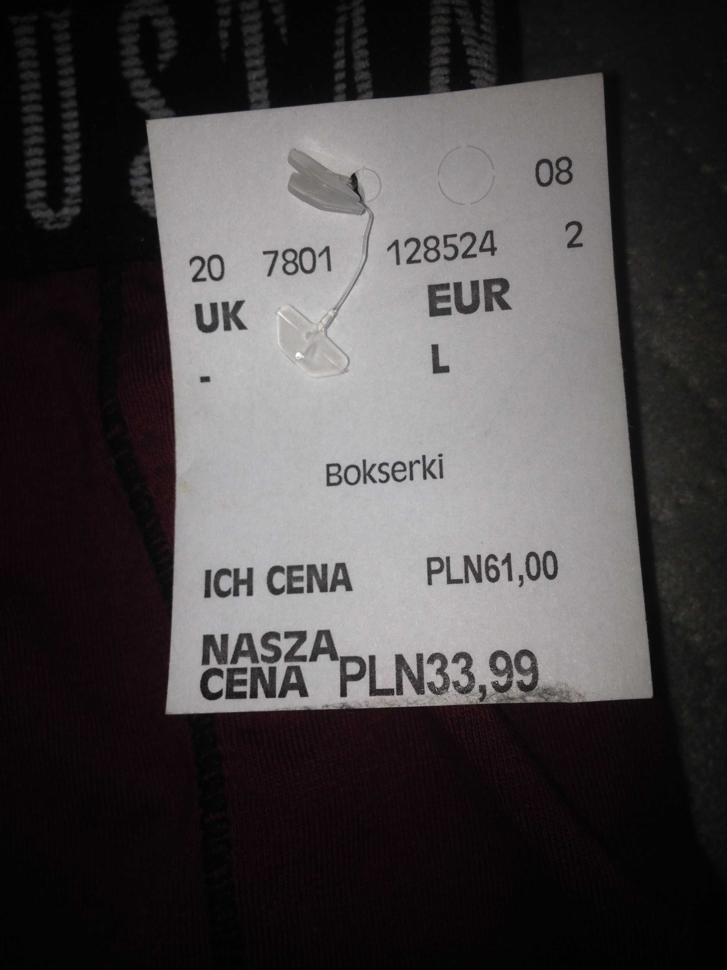 Nowe bokserki MUSTANG 28 zamiast 61 PLN :)