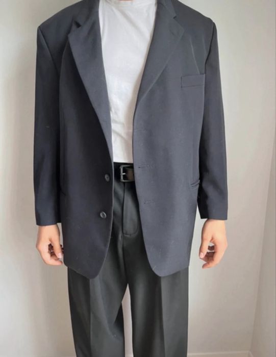 Marynarka męska granatowa L – bardzo dobry stan