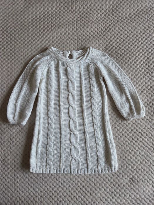 Sukienka sweterkowa Old Navy 12-18m dziewczęca.