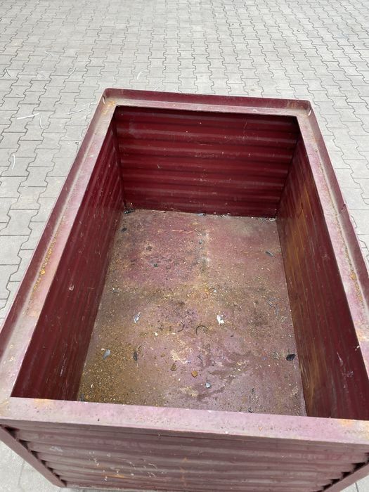 Pojemniki gitterbox giterbox kontenery kosze metalowe skrzynie