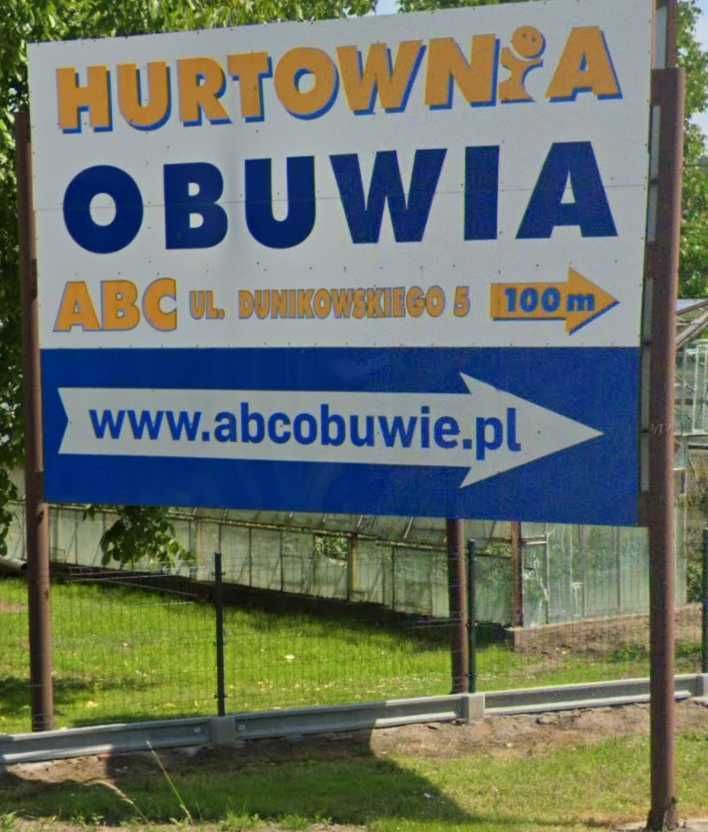 Billbord tablica reklama baner reklamowy konstrukcja metalowa