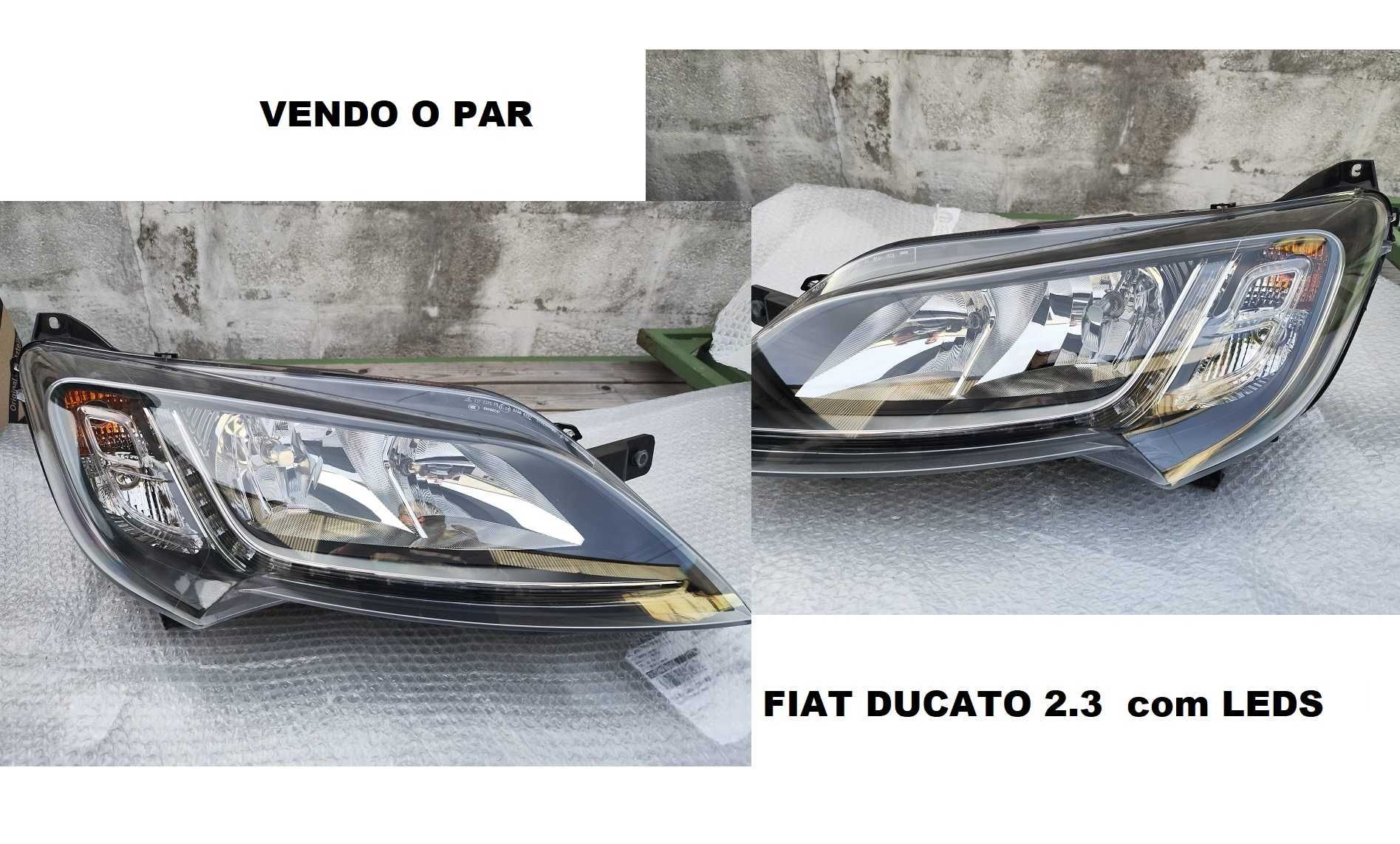 Faróis / Ópticas Elétrico Led ORIGINAL Fiat Ducato 14-21 SEMI-NOVOS