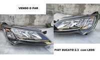 Faróis / Ópticas Elétrico Led ORIGINAL Fiat Ducato 14-21 SEMI-NOVOS