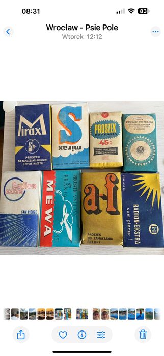 Proszki do prania PRL