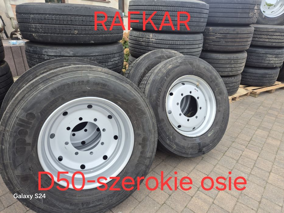 Koła D50 na szerokie osie D55 HL IFA D47 BRANDYS