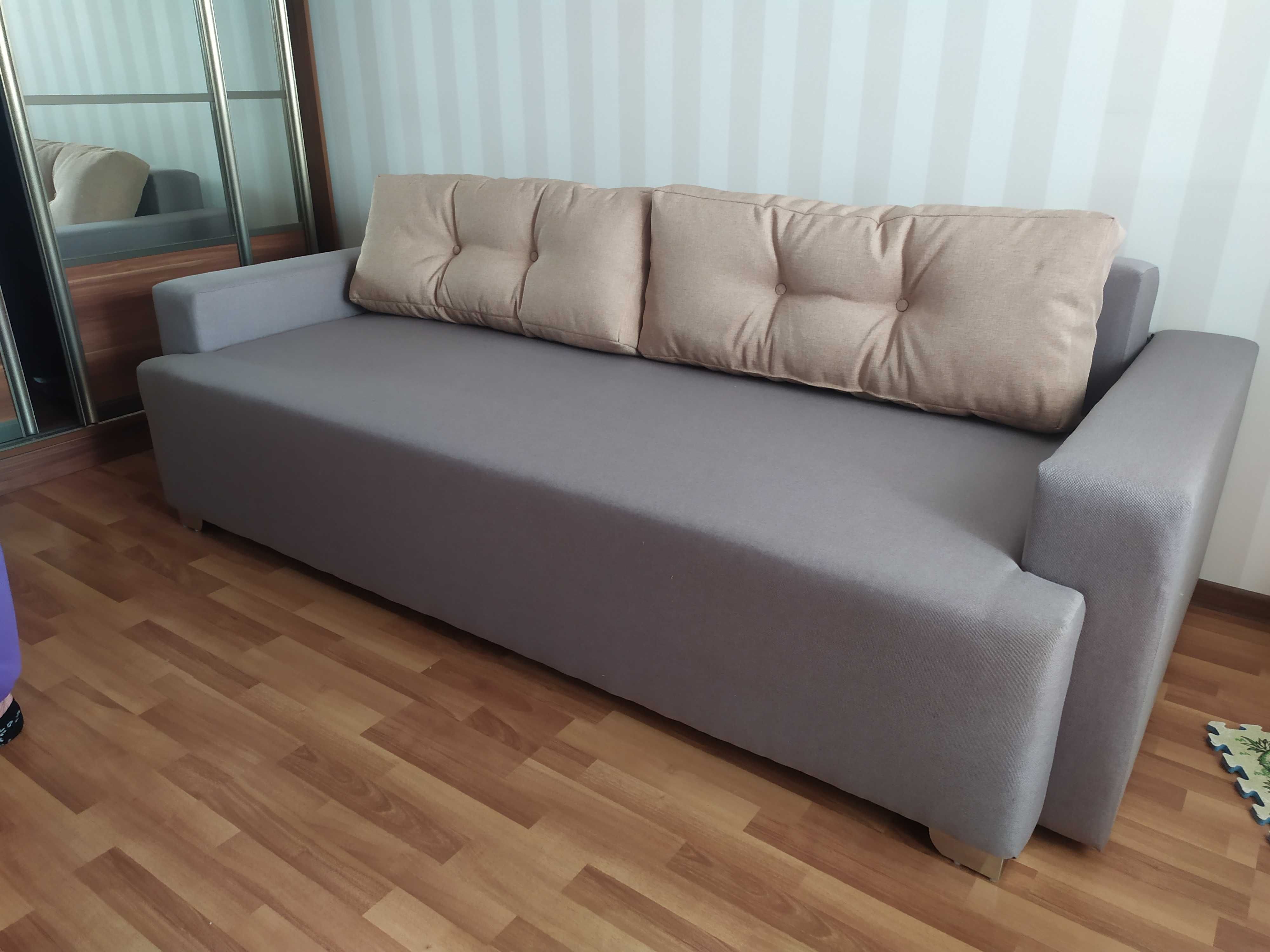 Великий диван з крокуючим механізмом єврокнижка від виробника