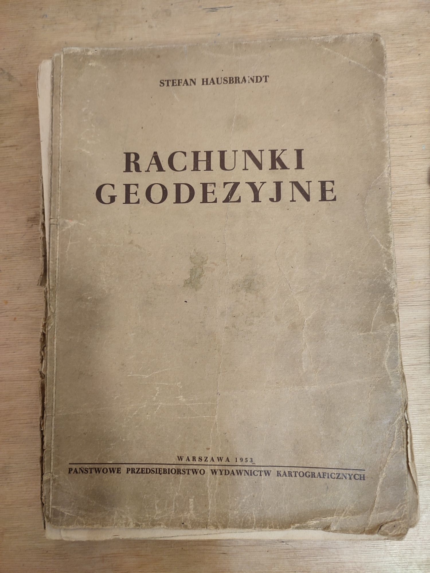 Rachunki geodezyjne Hausbrandt