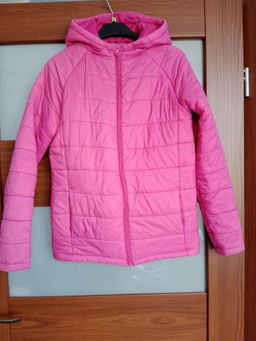Kurtka pikowana damska XS 34 S 36 Primark różowa