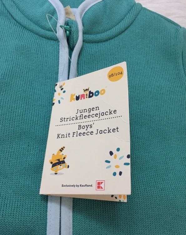 Sweter na suwak Kuniboo dla dziecka roz 98/104