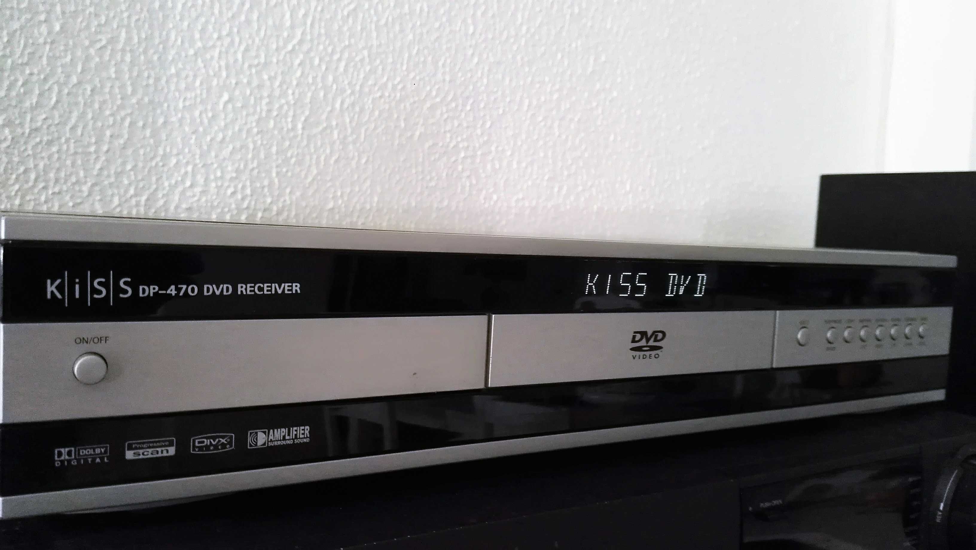 Kiss DP-470 Reproductor DVD DIVX + AMPLI 5X50W