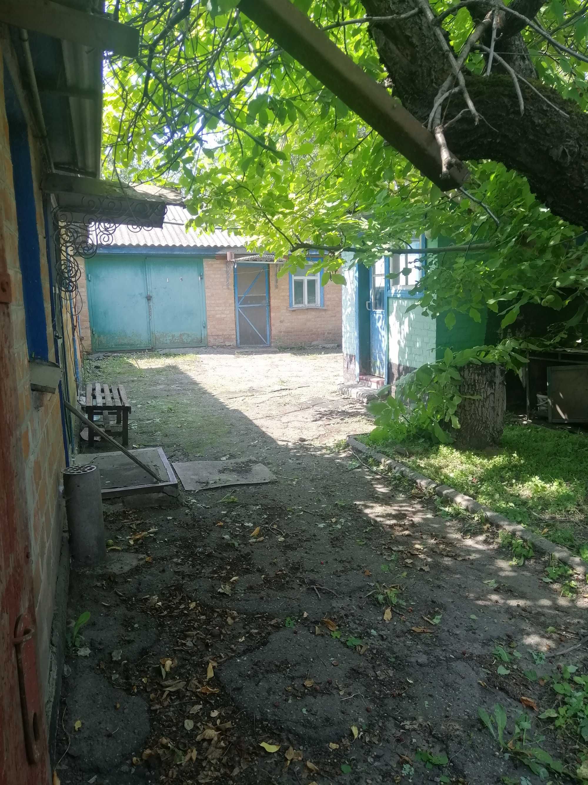 Будинок, гараж, літня кухня.