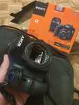 Sony alpha a58 lustrzanka w stanie bdb plus obiektyw sony cały zestaw
