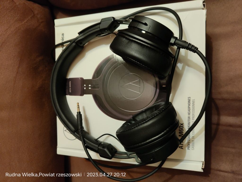 Słuchawki Audio Technica ath m60x