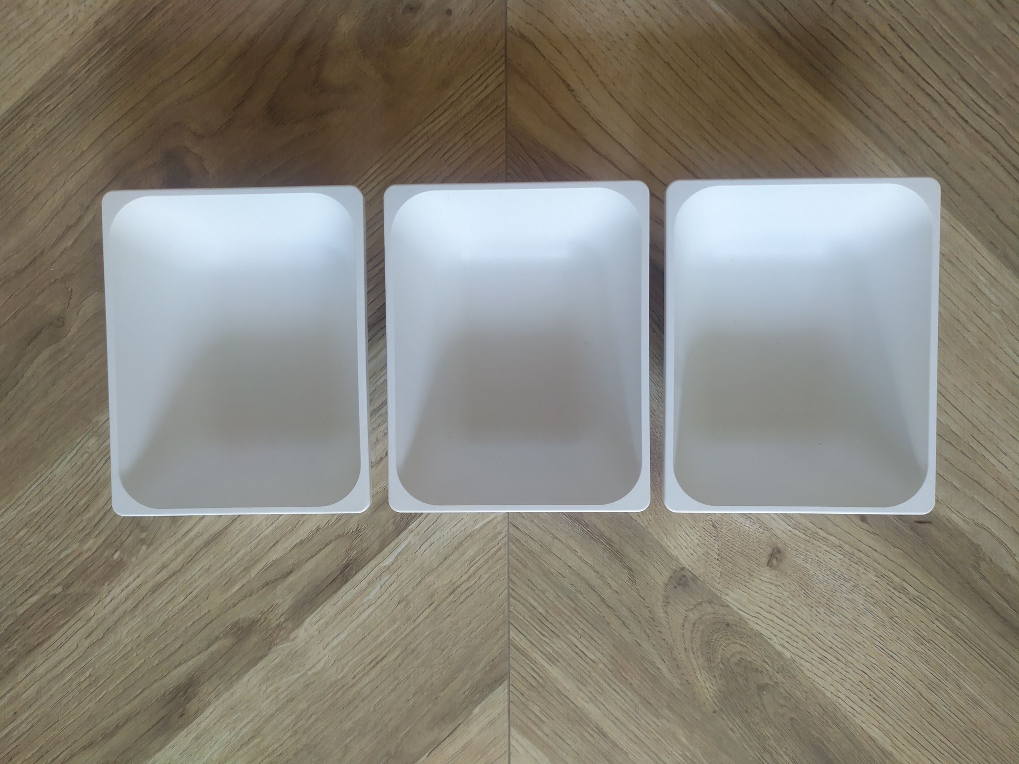 Pudełka plastikowe ikea 3szt