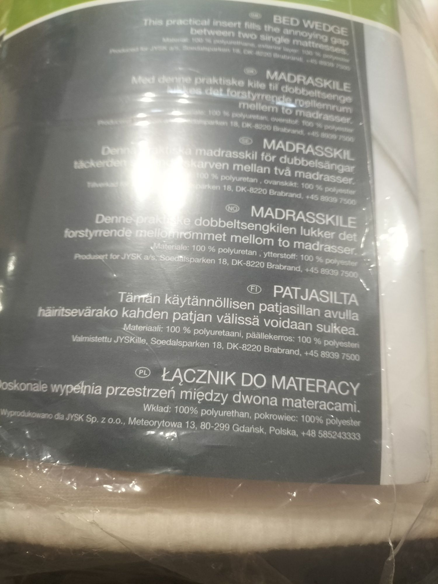 Łącznik do materacy
