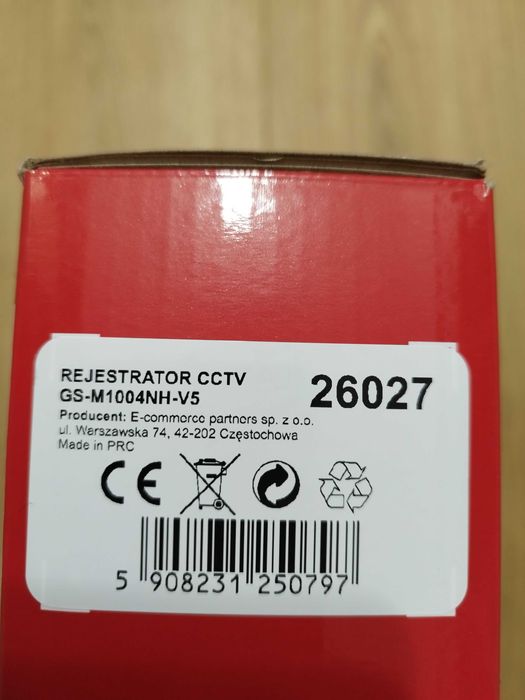 Rejestrator GISE GS-M1004NH-V5