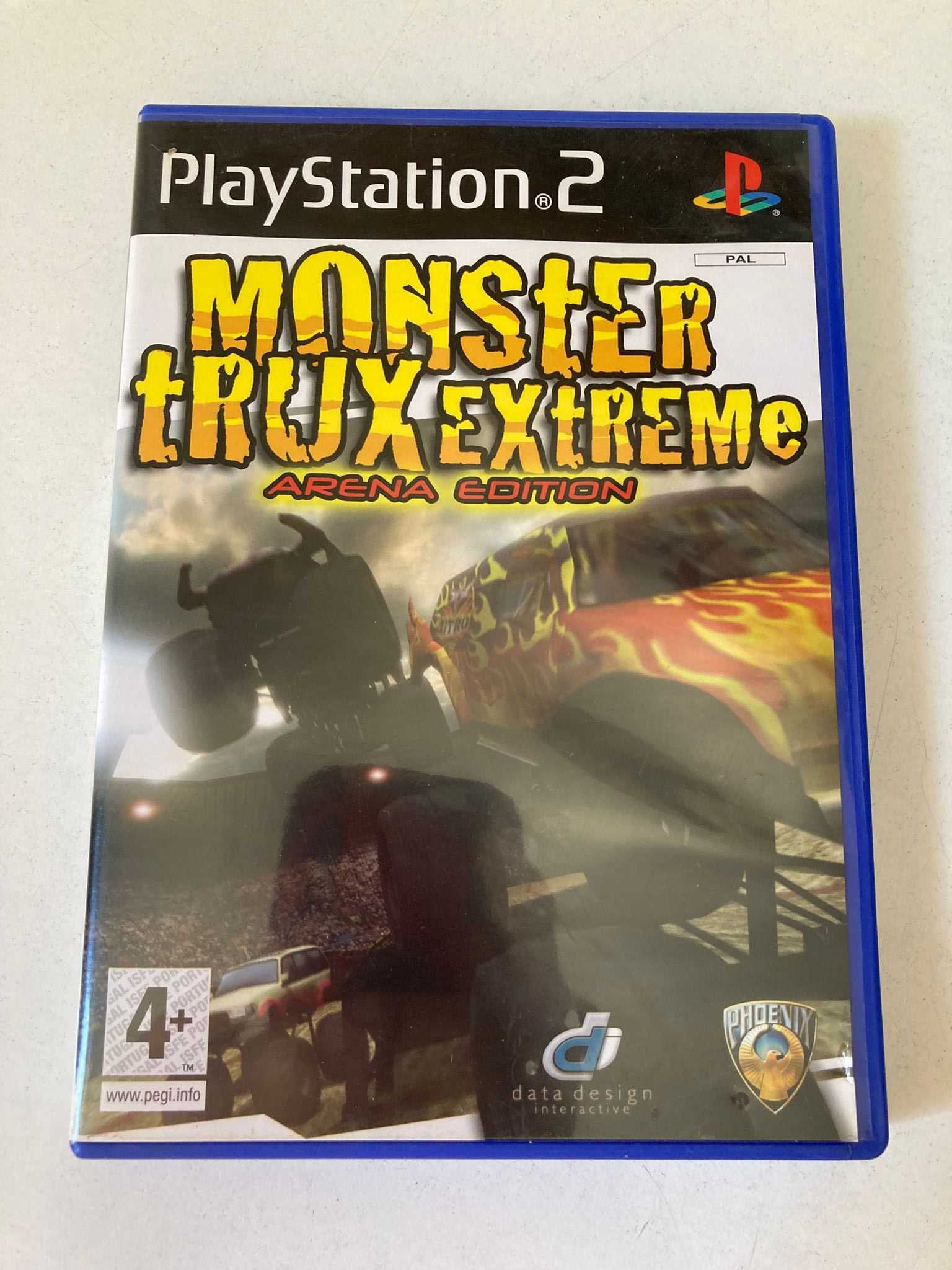 PS2 - Monster Trux Extreme Arena Edition