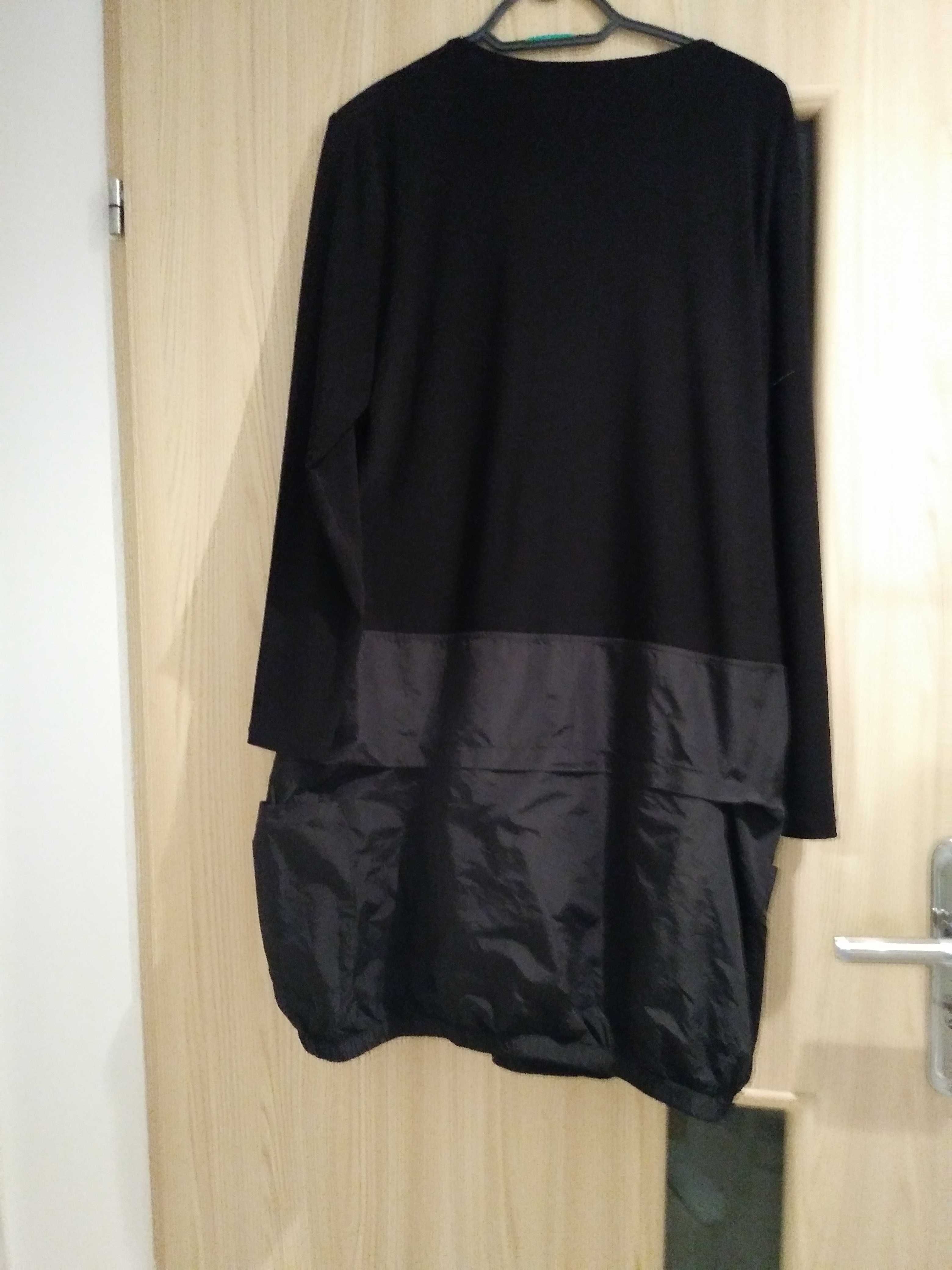 sukienka XL Cosima czarna z kieszeniami