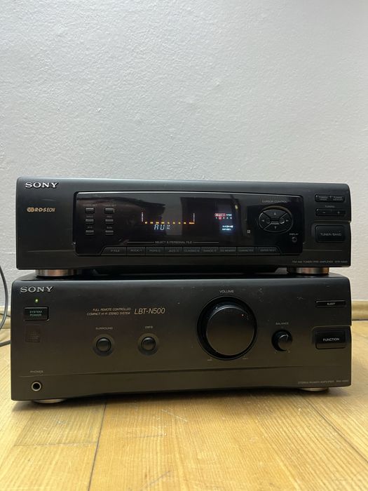 Amplituner FM-AM Tuner Pre-Amplifier Stereo Power Wzmacniacz Sony