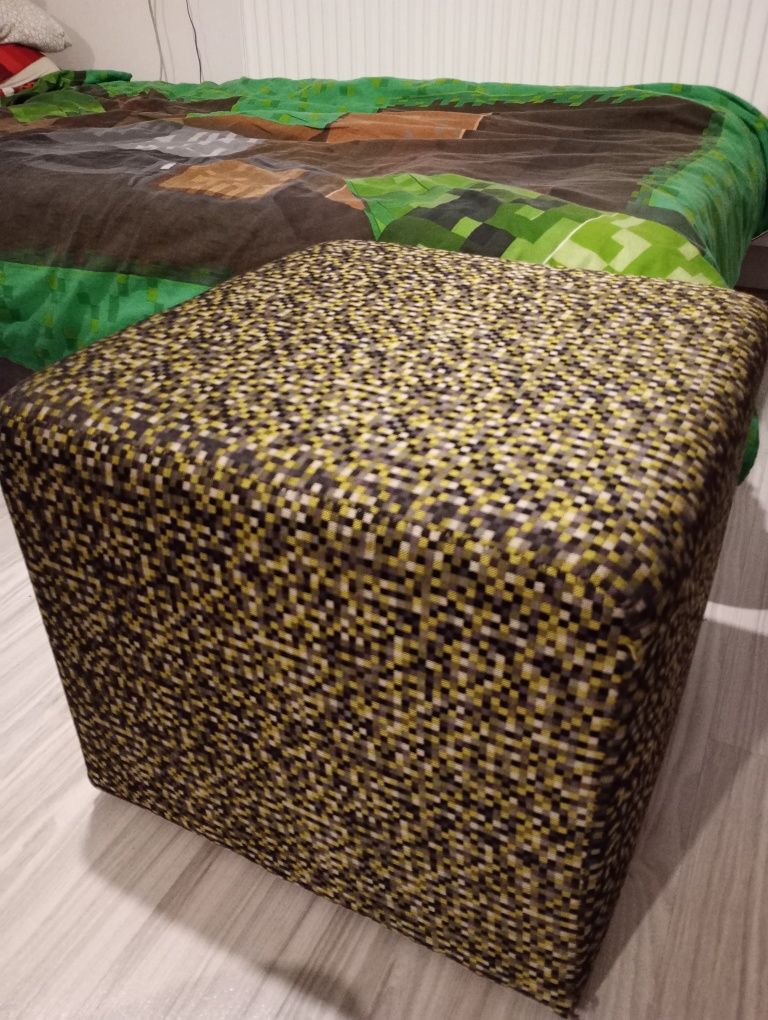 Duża pufa siedzisko piksele Minecraft