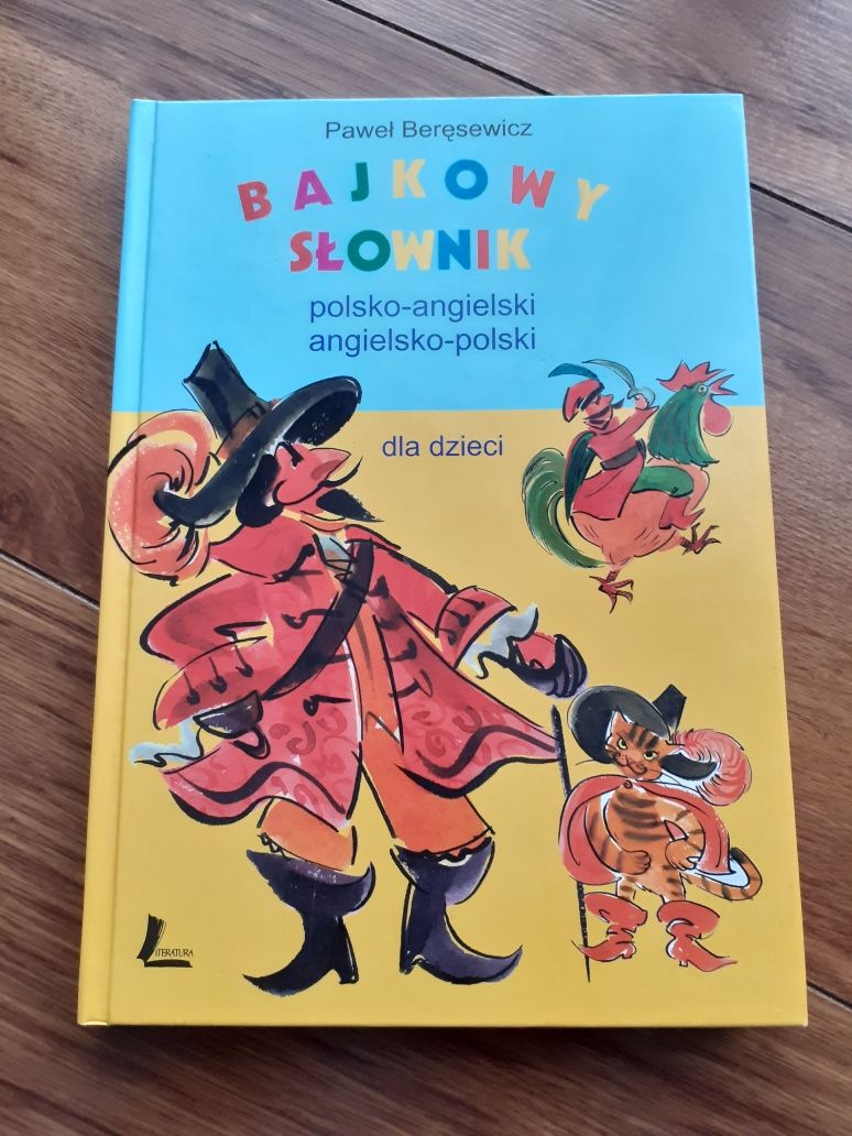 książka dla dzieci Bajkowy słownik polsko-angielski angielsko-polski