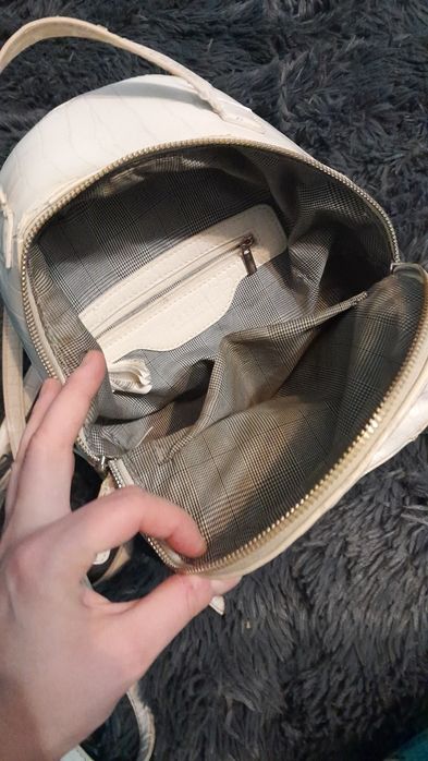 Mały  plecak biały Mohito damski