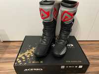 Buty mx ACERBIS X-Team Black Red Grey 45 (cross,quad,enduro)